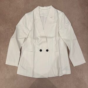 White Blazer • size medium • NWT